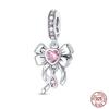 New 925 Silver Fashion Beer Champagne Red Wine Glass Drink Charms Beads Fit Original Bracelet DIY Jewelry Gift