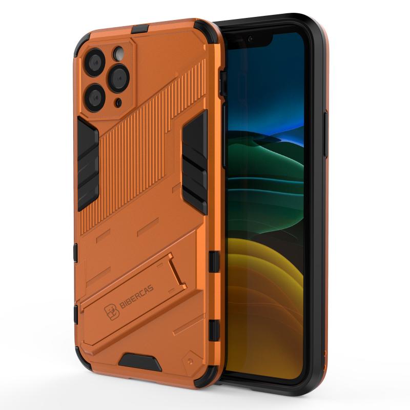 

Ударопрочный бронированный чехол для iPhone 15 14 13 12 11 Pro Max Plus Rugged Bracket Anti-Fall Protective Phone Back Cover Case iPhone 15 Pro Max оранжевый