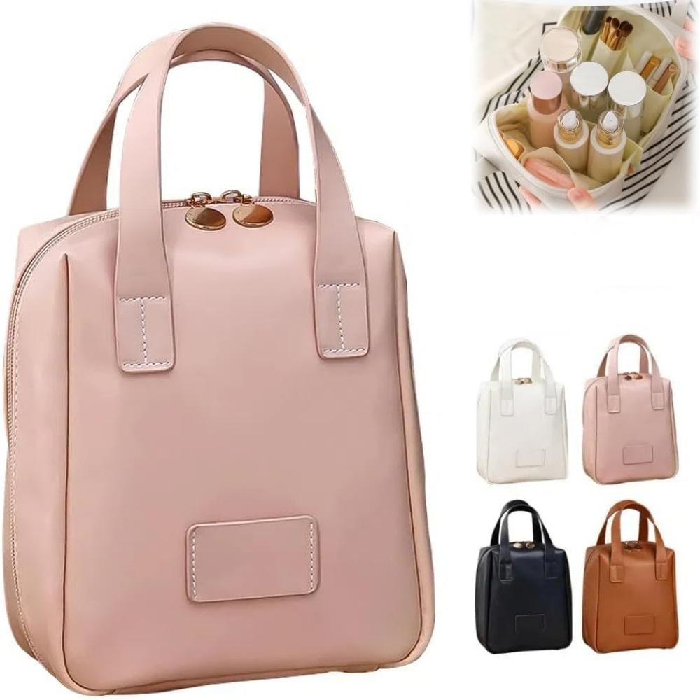 Premium Makeup Bag Shell Shape PU Cosmetic Bag Zipper Travel Wash Bag Shopping