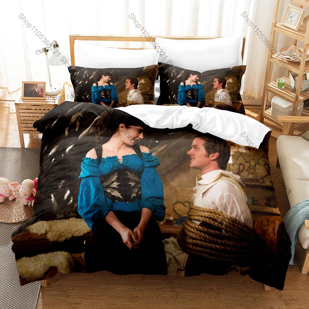 Vintage Mirror Mirror Movie Poster Duvet Cover Set 1 Quilt Cover 2 Pillowcases For Film Lovers