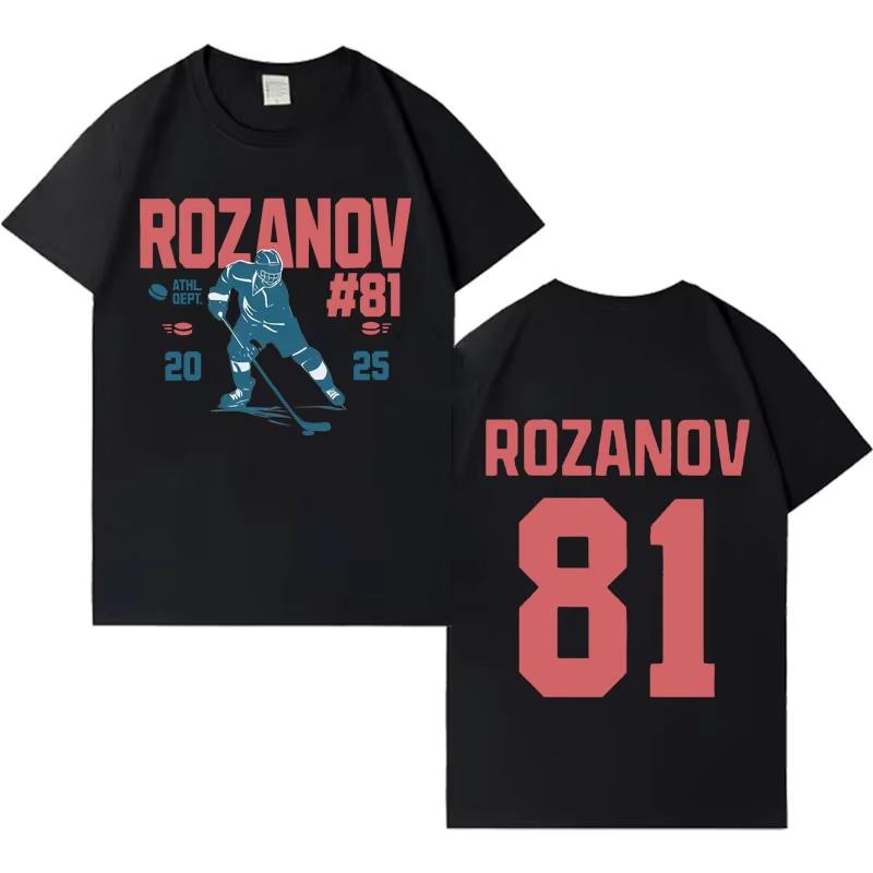 Harajuku Graphics Print Heated Rivalry Ilya Rozanov 81 Fashion Punk T Shirt Men Women Casual Pop 2026 Spring Summer Top Unisex