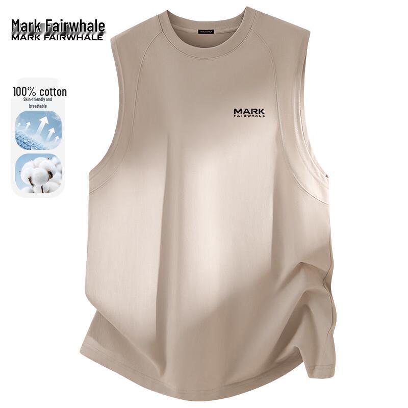 Men s Loose Fit Cotton Blend Tank Top L