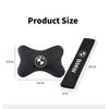 LBHBE1 2026 Car Sticker Car Headrest Cover Auto Seat Cover Head Neck Rest Pillow for BMW E36 E39 E46 E60 E90 E90 F10 F30 E93 G20 G21 X5