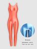 Body da Fitness Scintillante da Donna con Canotta e Leggings 9/10