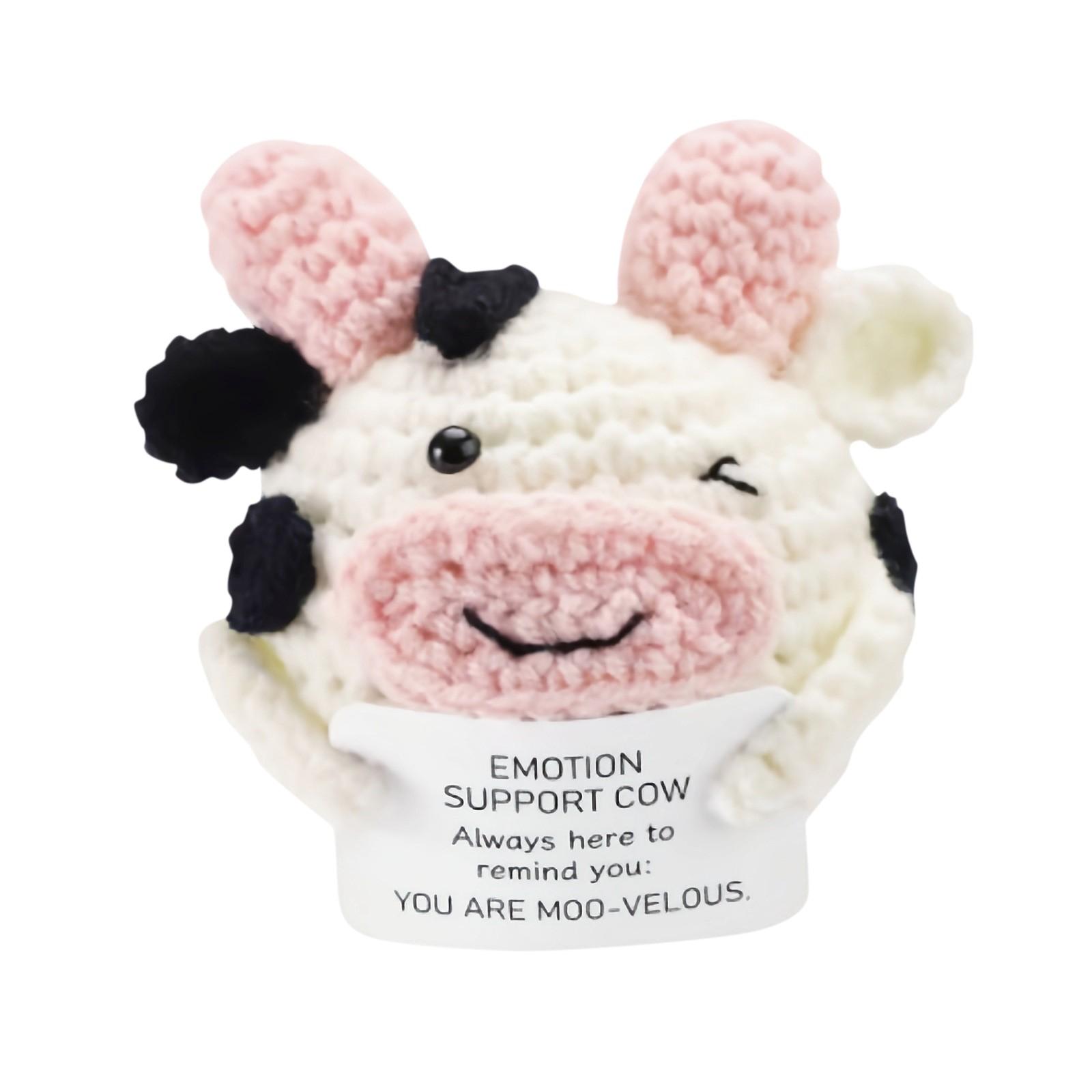 

Cute Plush Toy Gift For Home Decoration, Suitable As A Birthday Gift For Girls.(EMOTION SUPPORT COW) One Size