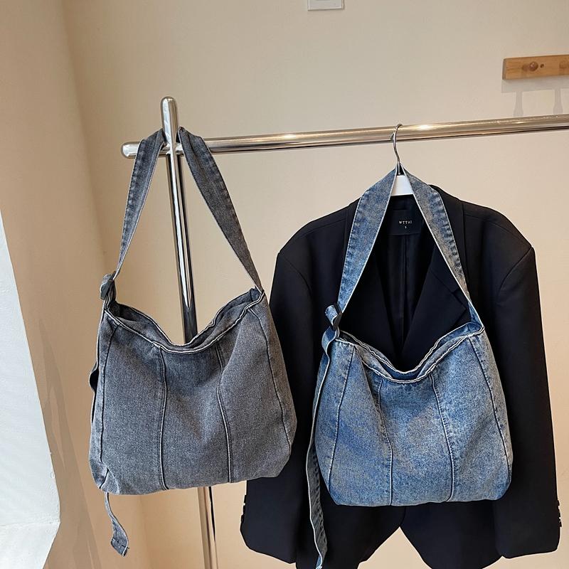 Handbag Women Shoulder Bag Denim Large Capacity Crossbody Bag