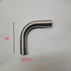 304 Stainless Sanitary 45 Degree 90 Degree Elbow Lengthen Seamless Pipe Welding Pipe Fitting