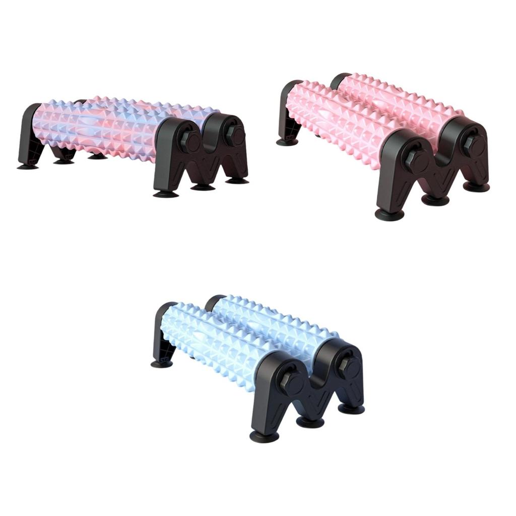 Fitness Roller Deep Tissue Foam with Suction Cups Full Body Massaging Tool Pilates Exercise