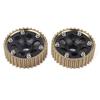 Pair of Aluminum Racing Camshaft Gear Set for Honda Integra Civic B16A B16B B18C Engine Black