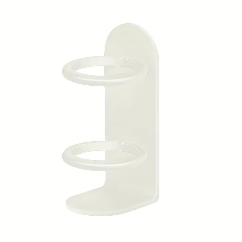 Wall Mounted Toothbrush Holder No Drilling Required, Shaver Holder Storage Rack, Spacious Toothbrush Storage Rack, Bathroom Accessories