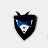 Gentleman Dog Bandana Handsome Bow Tie Pet Accessories for Small Medium Large Dogs Adjustable Tuxedo Collar Dog Necktie