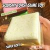 Slow Rebound Squishy Simulated Bread Squeeze Toy Square Bread Decompression Toy  Children Gift