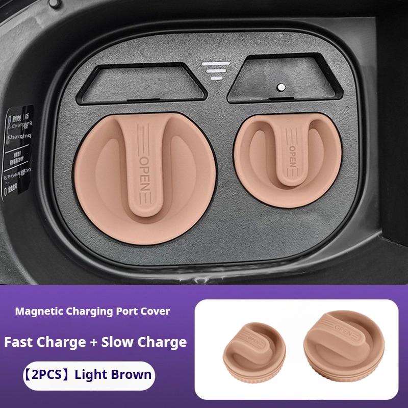 Per Chery Tiggo8 Tiggo9 Tiggo7 Serie Nuova Energia Copertura Protettiva Magnetica in Silicone per Porta di Ricarica Auto Copertura Impermeabile Antipolvere