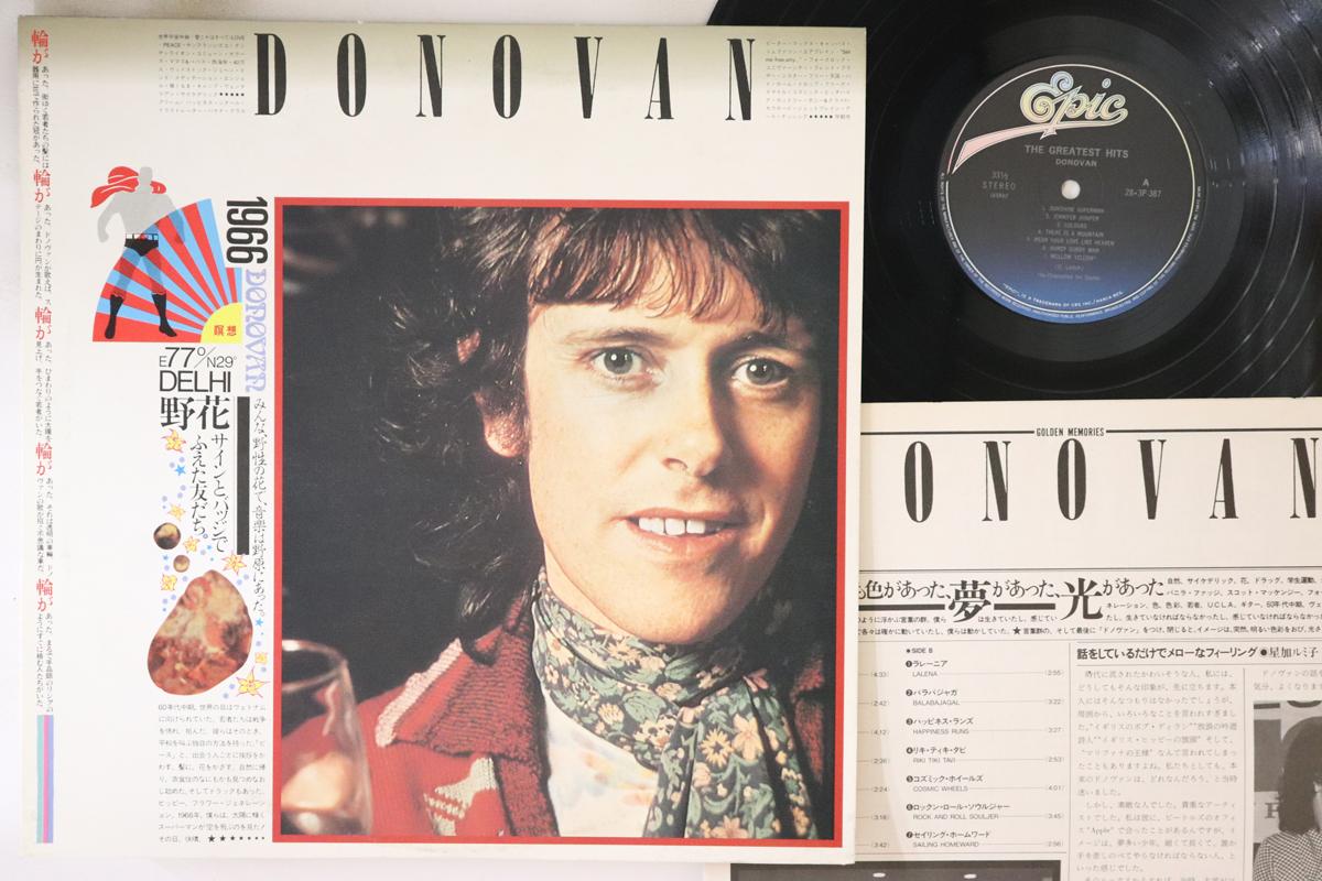 

LP Пластинка DONOVAN - Лучшие хиты 283P387 EPIC 1982 Япония Рок