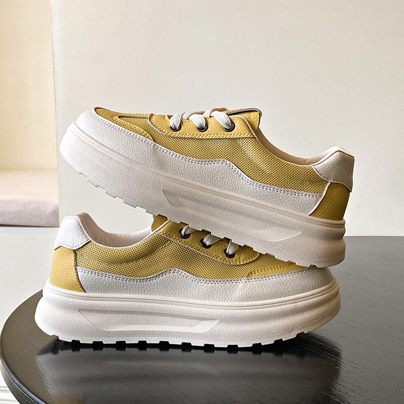 

Ретро белые туфли с неглубоким вырезом женские 2025 лето новые одинарные туфли на плоской подошве повседневные универсальные дышащие полые белые туфли женские 35