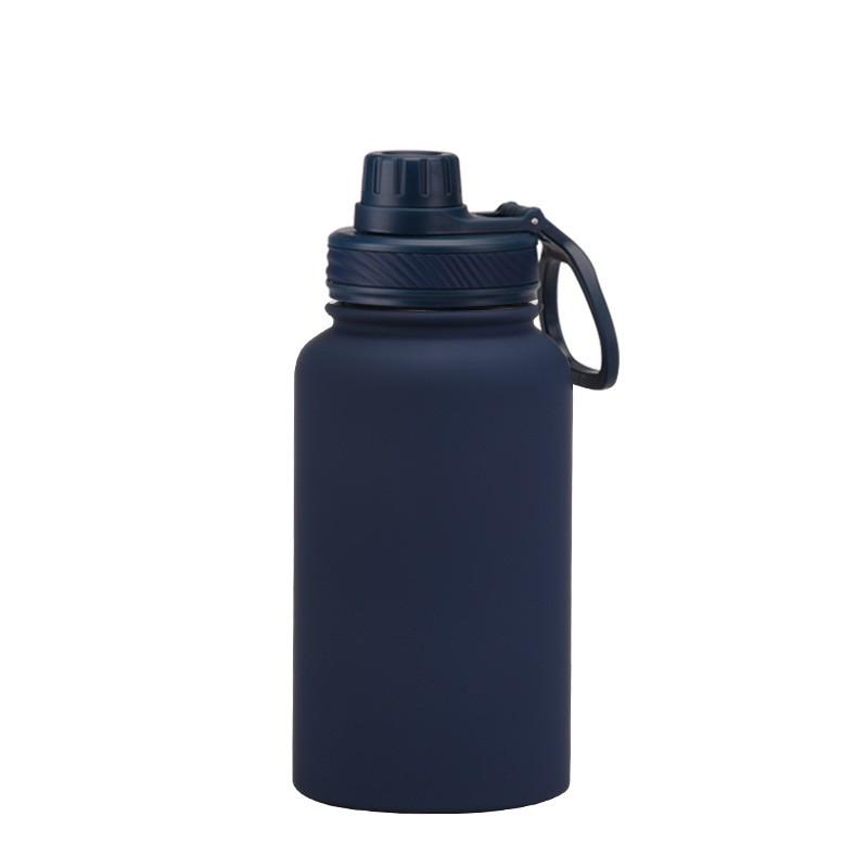 650ml Vacuum Insulated Stainless Steel Travel Water Bottle Outdoor Sports Office Daily Use Leakproof Portable 12H