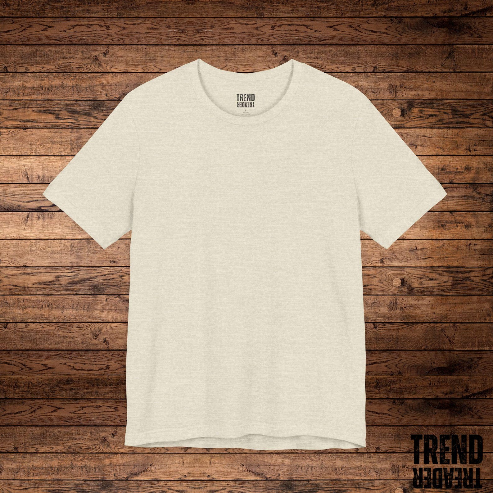 TrendTreaders Blank Tee Shirt Soft Cotton Unisex S