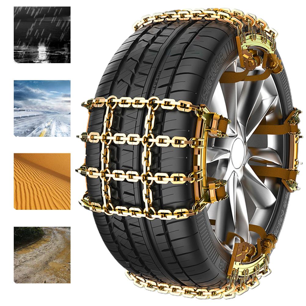 Snow Chains Car Anti Slip Tire Chains Anti Skid Tire Snow Chains for Car SUV Trucks