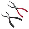 Return Spring Separation Pliers with Serrated Pulling Ends for Electrical Clip Service, Repair Duty, and Hand Use