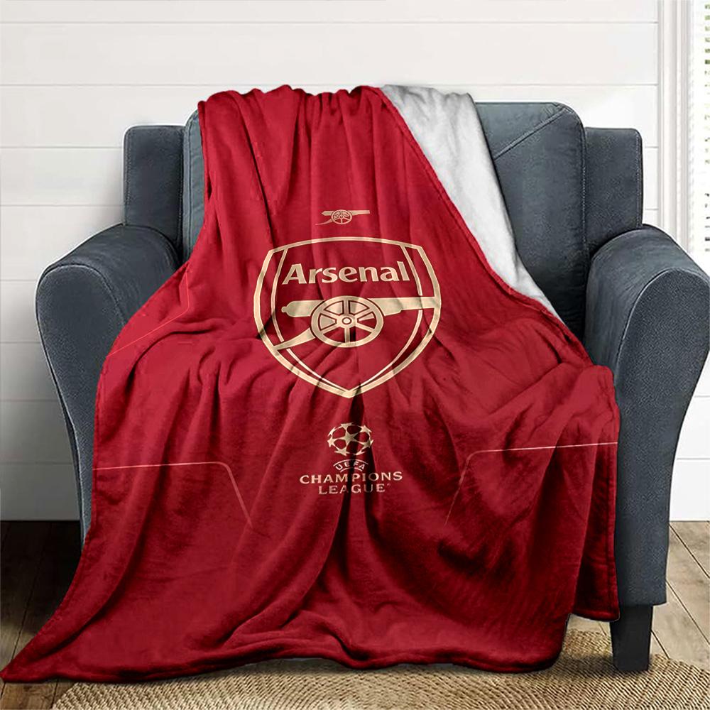 Coperta Arsenal Morbida e Accogliente Perfetta per Sedia da Ufficio Divano Spiaggia per Tutte le Stagioni Design Allegro Regali per Famiglia o Amici