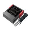 2CH Dual Output LED Digital Thermostat Temperature Controller AC 110V 220V DC 12V Incubator Heating Cooling Sensor Thermometer