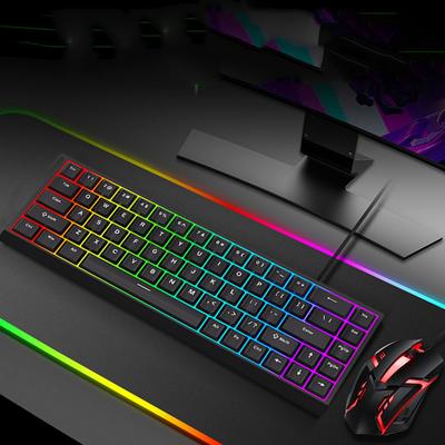 Wired Mechanical Keyboard with Magnetic Switch Gaming Keyboard 0.01mm Rapid Trigg Compact Keyboard 128K Sampling Rate for Gaming