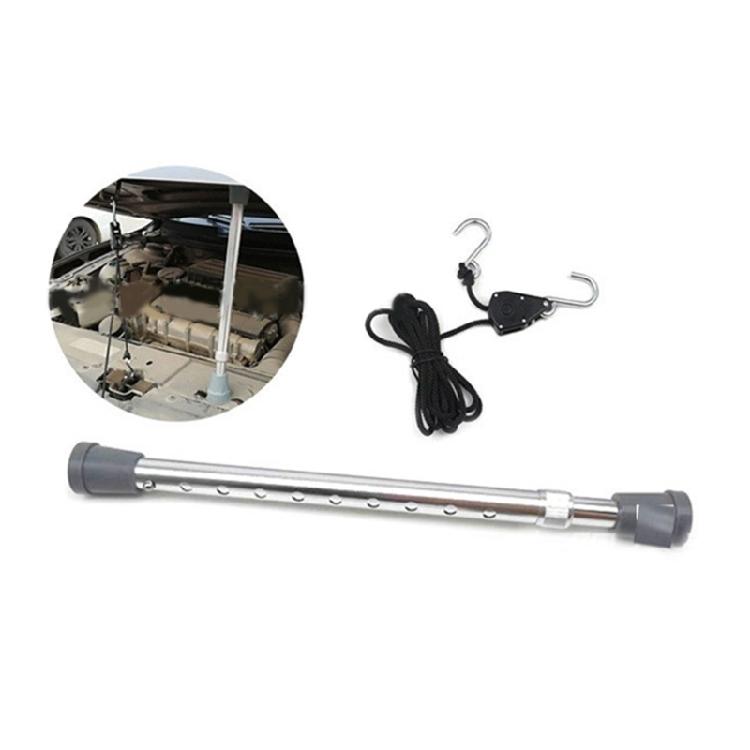 Engine Hood Lifting Rod Stretching Support Tool Dent Repair Puller Hook Rod