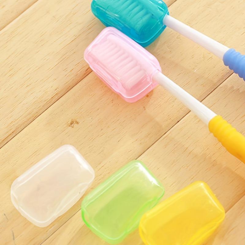 5PCS Travel Toothbrush Head Protective Cover, Protective Shell Head Cover, Portable