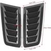 Intake Scoop Bonnet Vent Hood Air Vent Trim Cover 2pcs Universal Bonnet Air Vents Engine Hood Car Exterior Parts For Rs Mk2 Style(carbon Fiber)