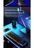 Seven-Color Luminous G100 Wired USB Gaming Keyboard