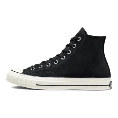 1970s Trendy Casual Versatile High-Top Canvas Shoes Unisex Black