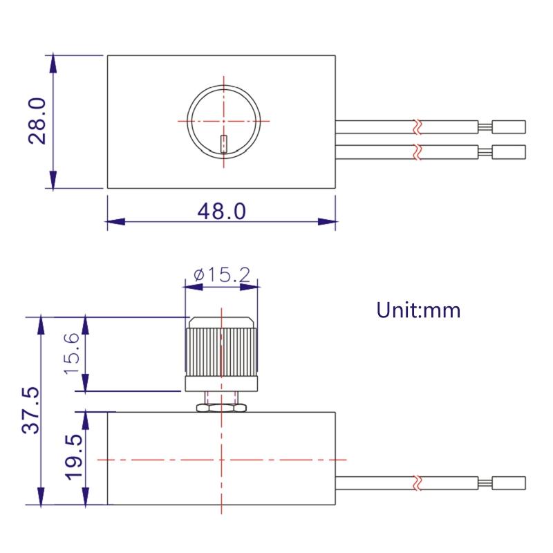 LED Stepless Dimming 120V/240VAC Rotary Knob Dimmer LED Brightness Controller for Halogen Lamp LED Incandescent