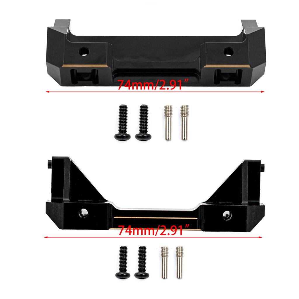 Professional Rear Bumper Front Bumper Upgrades RC Parts Accessories Compact Size Fitting for RC Car 1/10RGT- 86190