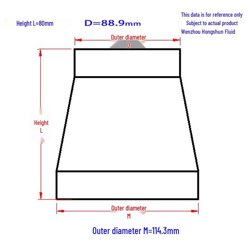 Hongshun 304 Stainless Steel Polished Concentric/Eccentric Reducer Pipe