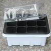 Kit Bandeja de Plantio de 12 Células para Mudas, Caixa de Germinação de Plantas com Tampa, Caixa de Cultivo de Jardim