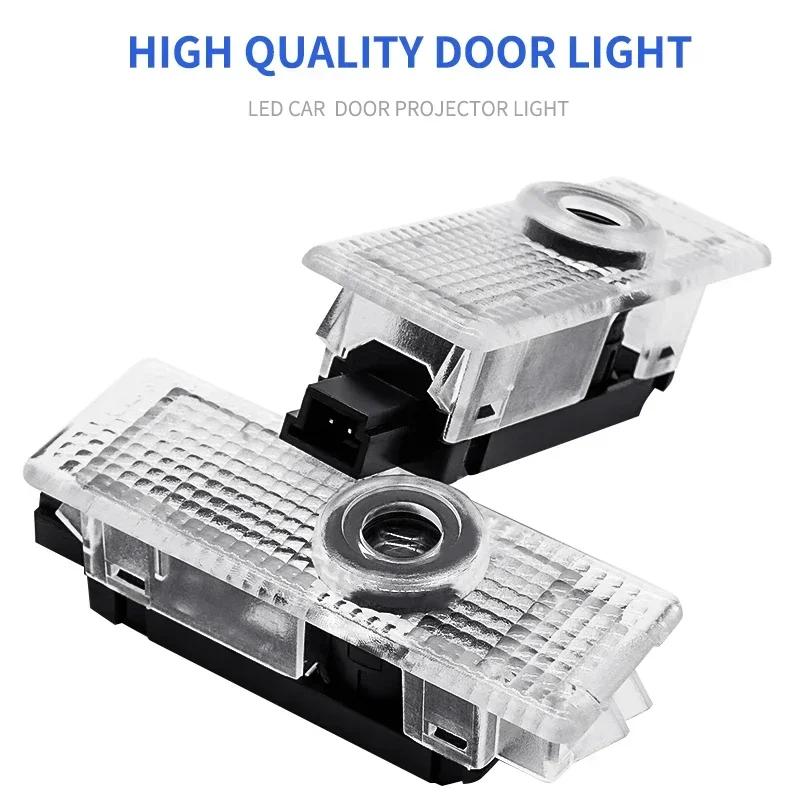 2 Stück LED Auto Tür Willkommens-Leuchte Projektorlicht für BMW X5 E70 E60 F10 F20 F30 X3 X6 Z E90 E92 E83 E87 E46 3 5 6 7 Serie