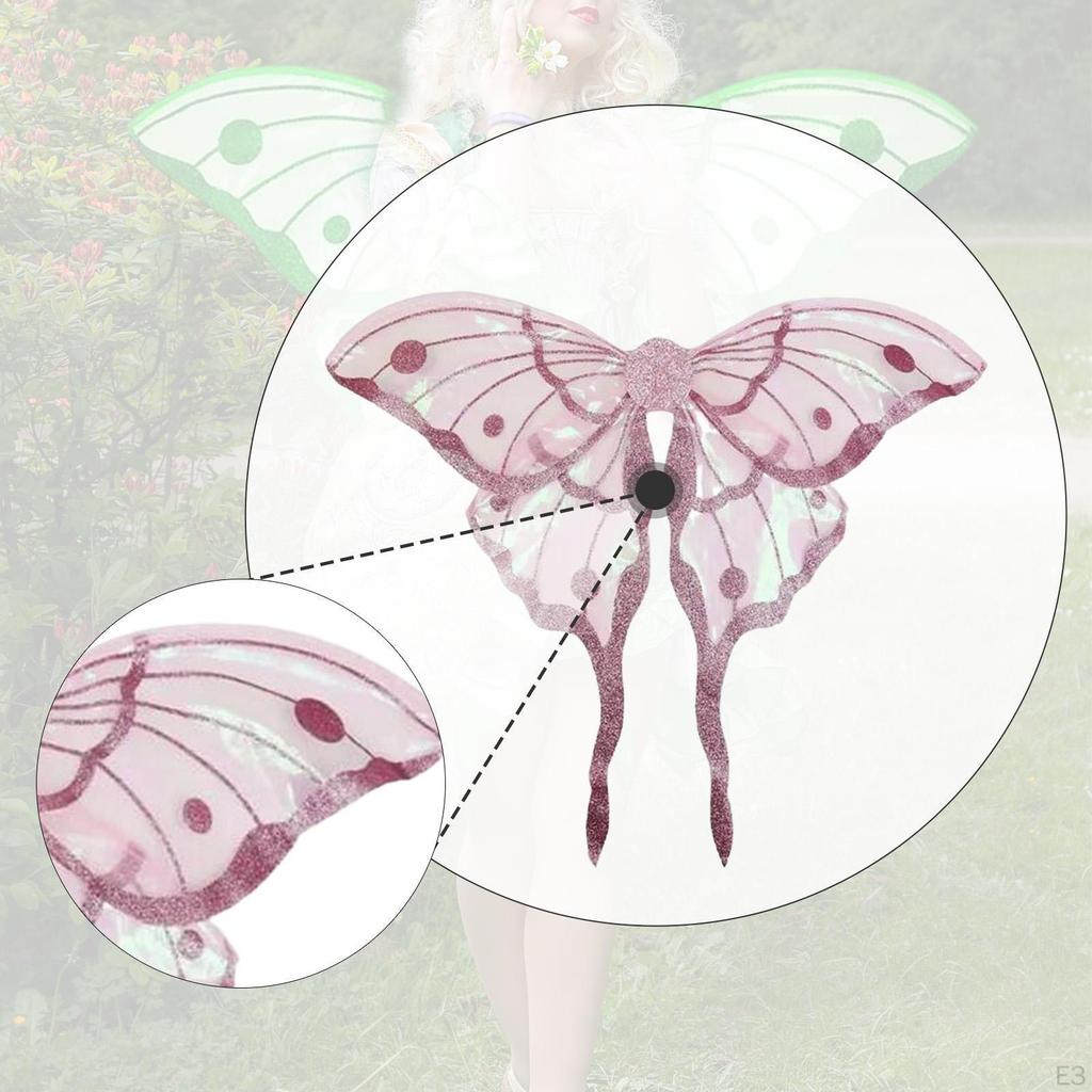 Butterfly Wing Costume Angel Gift,Cosplay Accessories for Stage Performance
