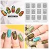 kads Flower 023 Nail Art DIY Stamp Template Nail Stamping Plates Manicure Plate Tools
