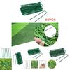 Heavy Duty Green Galvanised Turf Nails Steel Ushaped Garden Ground Pegs For Lawn And Garden Cover Fixing