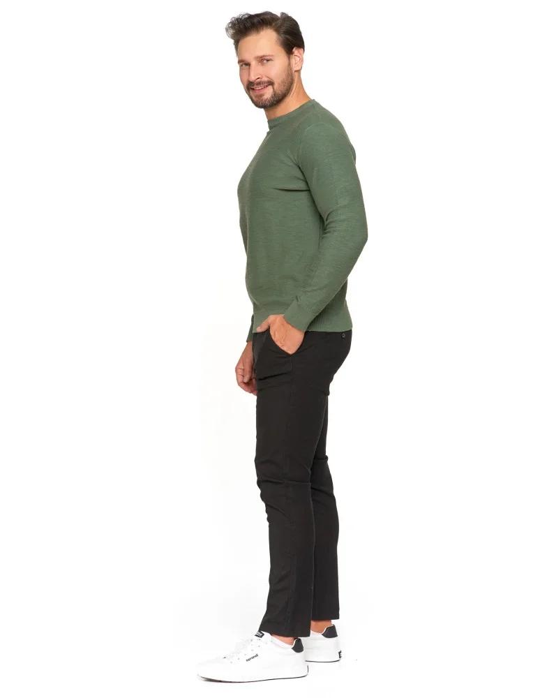 Men's Cotton Sweater Elegant Classic Fashionable 100% Cotton MORAJ M KHAKI