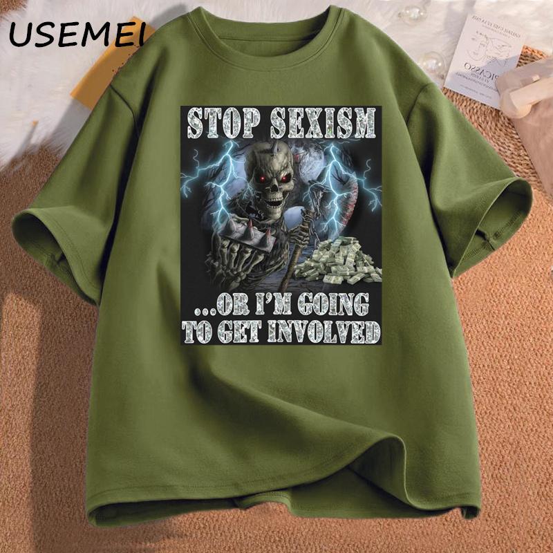 Funny Skeleton Tshirt Cotton Tshirts Casual Short Sleeve Unisex Clothes Printed Skull Graphic T Shirts Oversized Unisexs Clothing