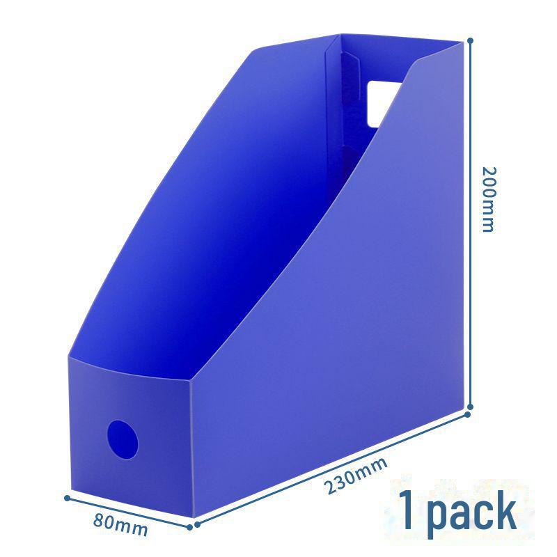 "Office Desk Organizer: File Rack, Basket, Folder Tray, Student Book Stand"