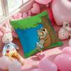 Y-Yogi B-Bear Anime Cushion Cover Pattern Printed Pillowcase for Living Room Sofa Cushion Cover & Bedroom Decor