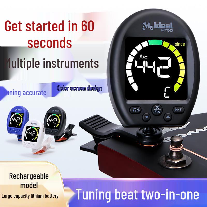 Universal Guitar & Violin Tuner and Metronome - Musical Instrument Accessory