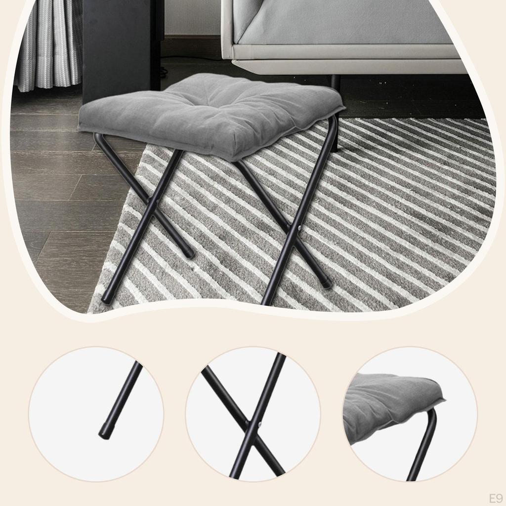 Fußhocker Campingstuhl Mehrzweckgeschenke Verschleißfest Weich Tragbar Angelsitz für Draußen