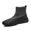 Fashion New Fashion Ankle Boots Handmade Men's High Top Casual Shoes Classic Male Slip on Walking Boots Versatile Comfy Motocross Boots