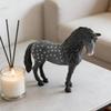 3 Pieces Mare Figures Horse Statue Model Collectible Educational Toy Defined Textures Careful
