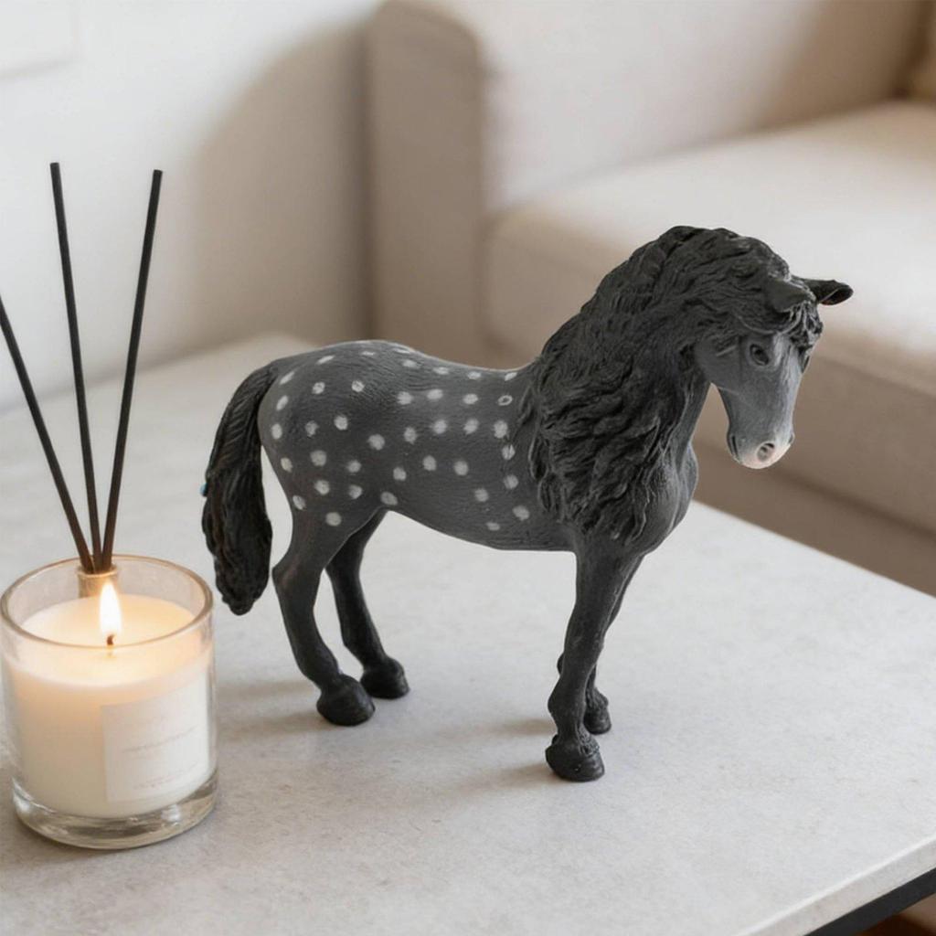 3 Pieces Mare Figures Horse Statue Model Collectible Educational Toy Defined Textures Careful