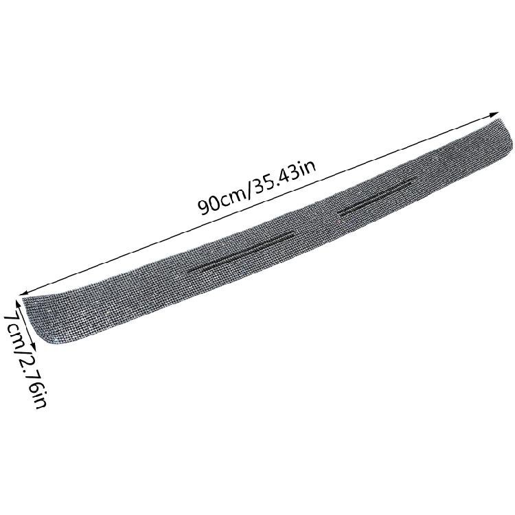 Protector Sill Scuffs Car Auto Door Plate Antiscratch Sticker Bumper Bling Strip