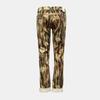 Pantalon imprimé animal taille basse avec ouelets Femme PLEASE